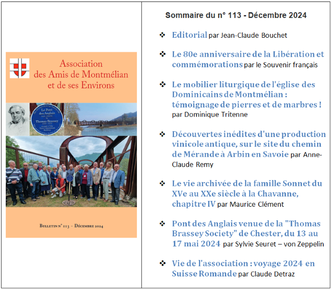 Sommaire 113