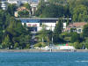 Musée Olympique de Lausanne vue depuis le lac
